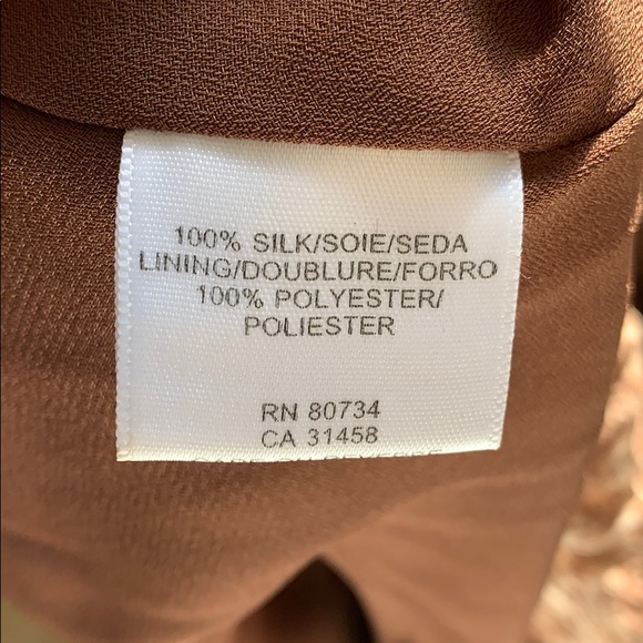 BCBG Silk Dress Sz 6 - Picture 6 of 8